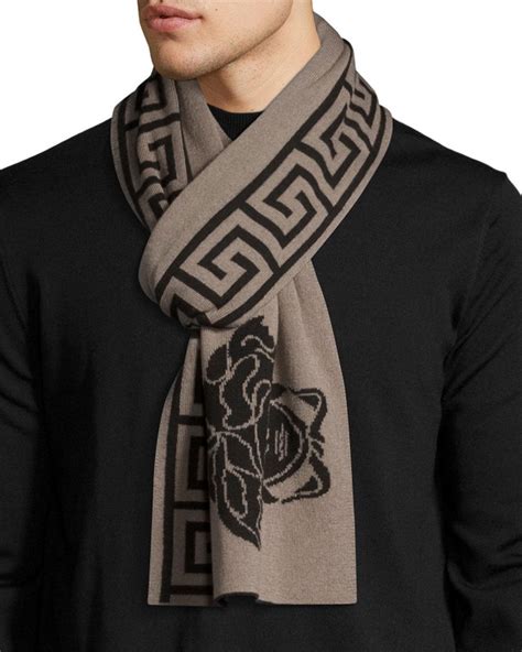 versace black tie|versace scarves for men.